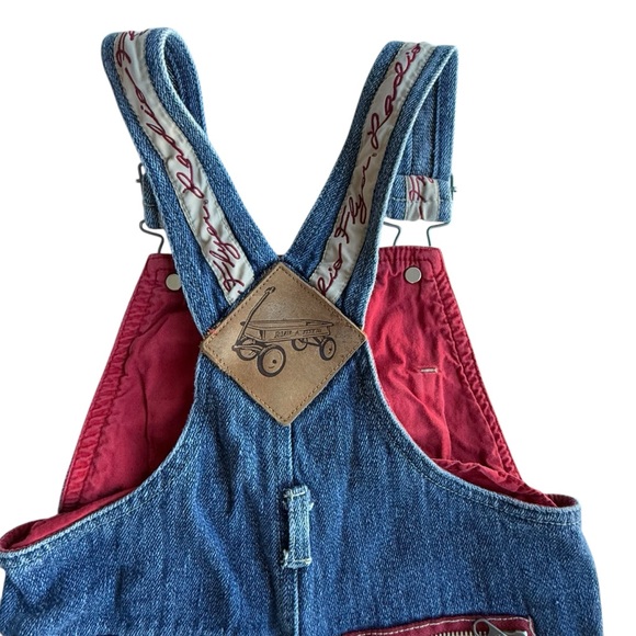 Radio Flyer Toddler Denim‎ Blue Jean Overalls Boys Size 3T - Picture 5 of 9